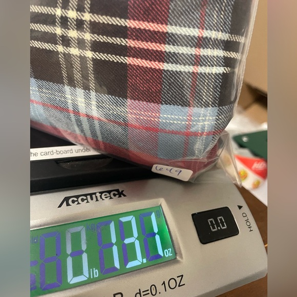 Cremieux Classics Red Blue Black Plaid Elbow Patches Shirt Mens Large - Picture 9 of 9